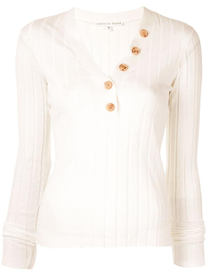 Veronica Beard Beaumont Sweater - White