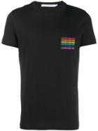 Calvin Klein Jeans Rainbow Logo T-shirt - Black