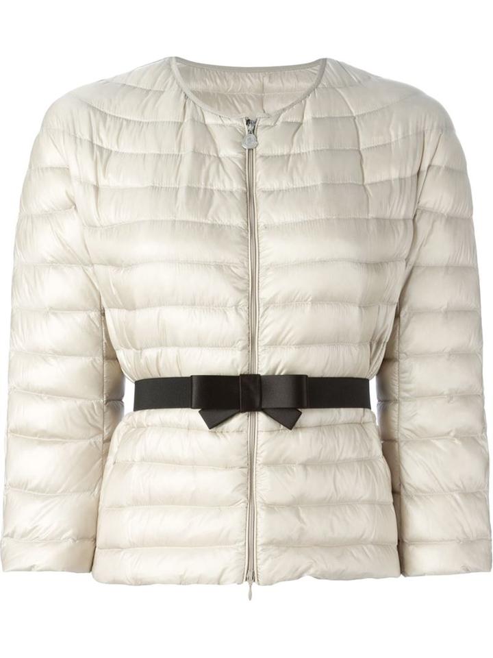 Moncler Schaal Padded Jacket, Women's, Size: Iii, Nude/neutrals, Polyamide/feather Down