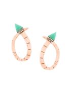 Anapsara Temptation Earrings - Metallic