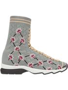 Fendi Fabric Sneakers - Grey