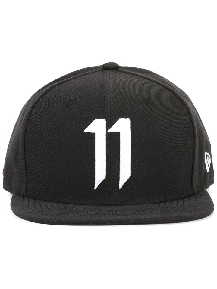11 By Boris Bidjan Saberi New Era Cap, Men's, Black, Polyester