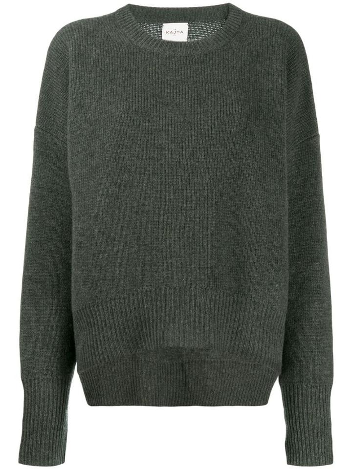 Le Kasha Crewneck Jumper - Green
