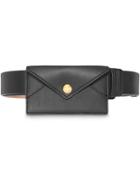 Burberry Envelope Detail Belt - Black