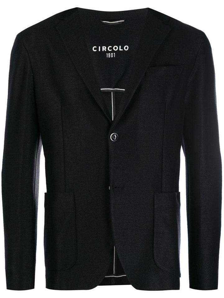 Circolo 1901 Slim-fit Blazer - Black