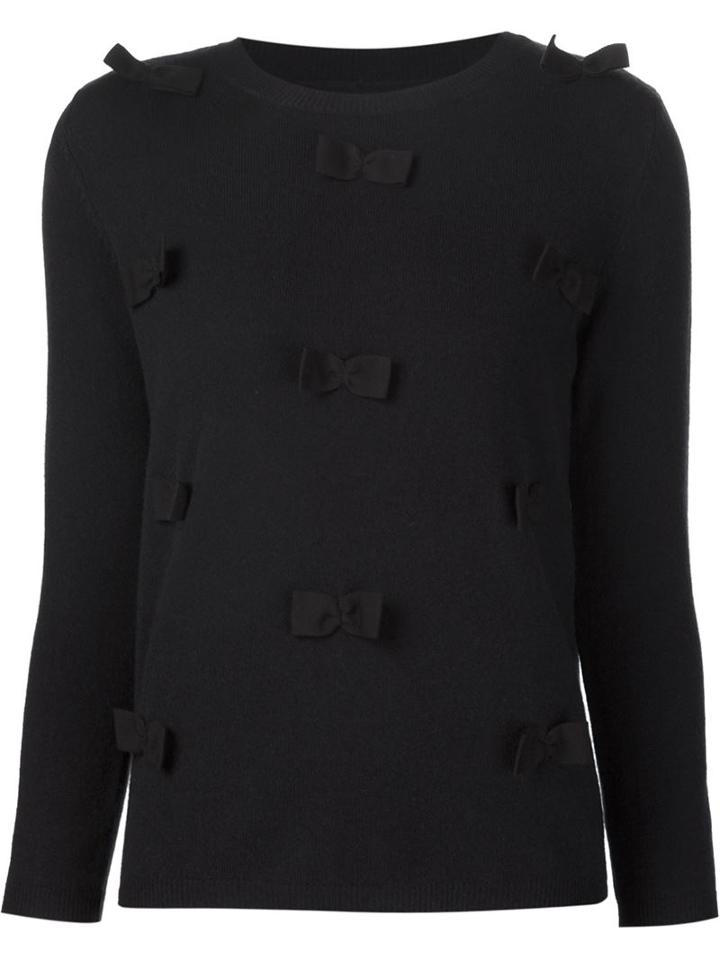 Chinti And Parker Bow Detail Sweaters