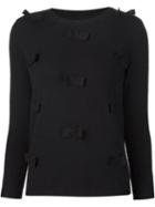 Chinti And Parker Bow Detail Sweaters