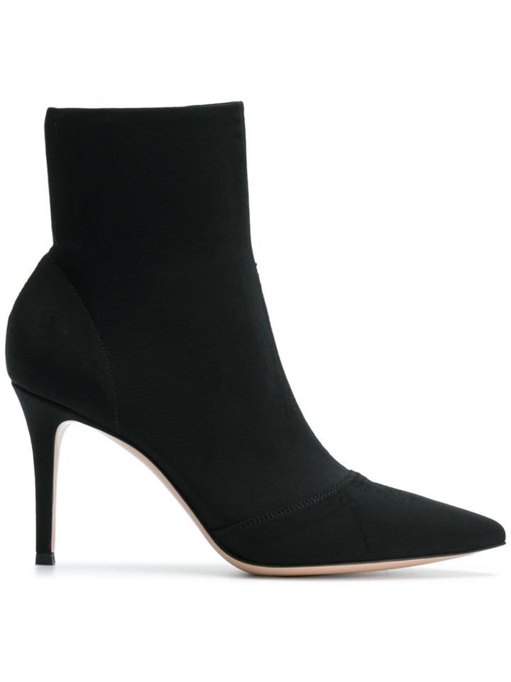 Gianvito Rossi High Ankle Boots - Black