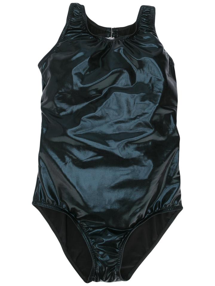 Andorine Teen Shiny Swimsuit, Girl's, Size: 14 Yrs, Black