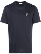 Versace Collection Logo Chest T-shirt - Blue