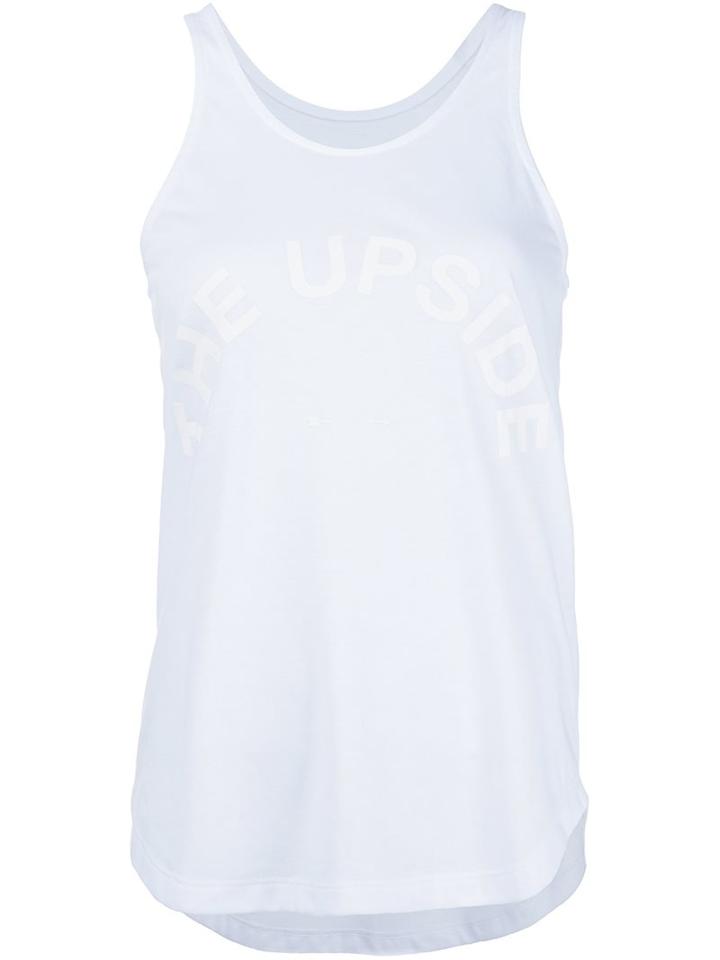 The Upside 'dri Release Issy' Tank Top, Women's, Size: Small, White, Cotton