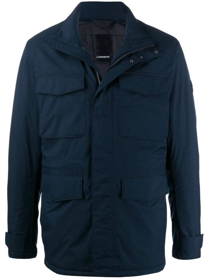 J.lindeberg Tracer 4-pocket Jacket - Blue