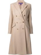 Ralph Lauren - 'fabian' Lightweight Coat - Women - Cashmere/virgin Wool - 10, Nude/neutrals, Cashmere/virgin Wool