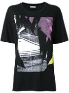 6397 Glitch Print T-shirt, Women's, Size: Small, Black, Cotton
