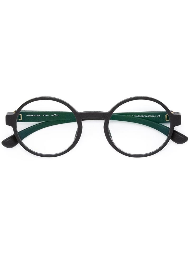 Mykita - 'yoshy' Optical Frames - Unisex - Acetate/nylon 12 - One Size, Black, Acetate/nylon 12