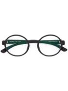Mykita - 'yoshy' Optical Frames - Unisex - Acetate/nylon 12 - One Size, Black, Acetate/nylon 12