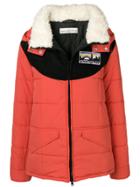 Golden Goose Deluxe Brand Hooded Padded Jacket - Red