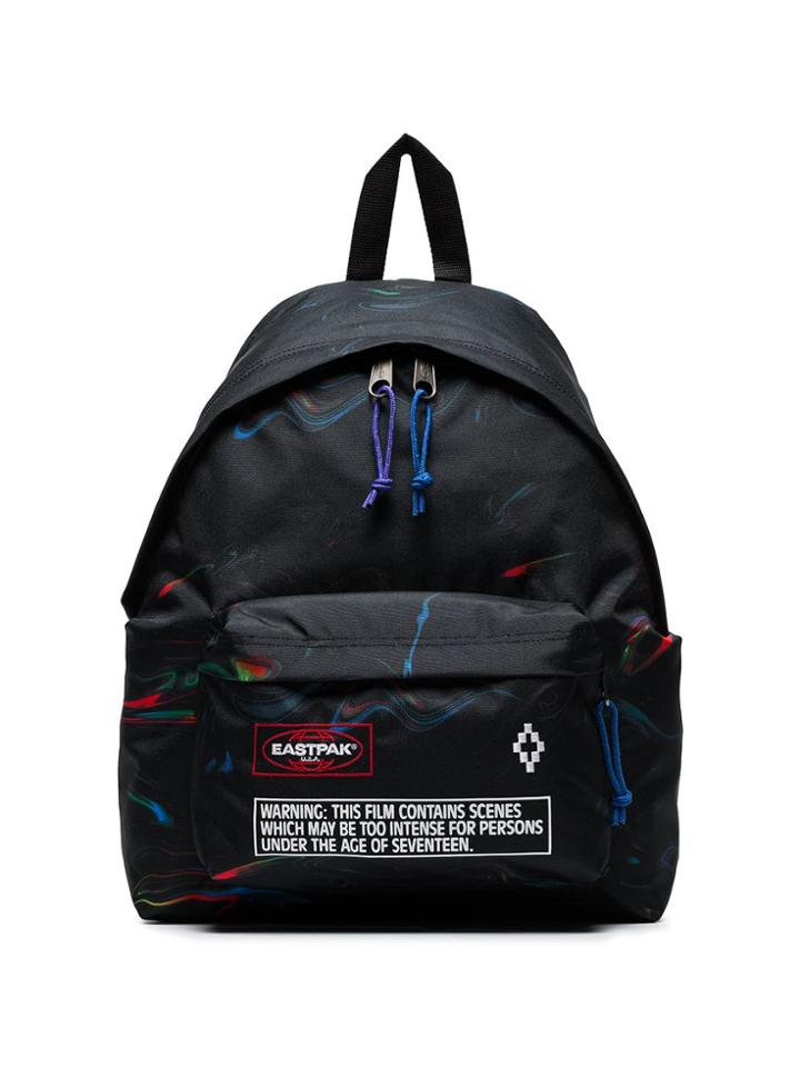 Eastpak X Marcelo Burlon Black Embroidered Padded Backpack