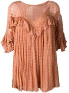 Mes Demoiselles Dawson Ruffle Top - Orange