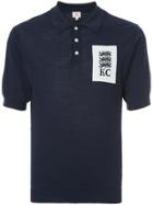 Kent & Curwen Lion Crest Polo Shirt - Blue