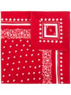 Dolce & Gabbana Sacred Heart Printed Bandana Scarf