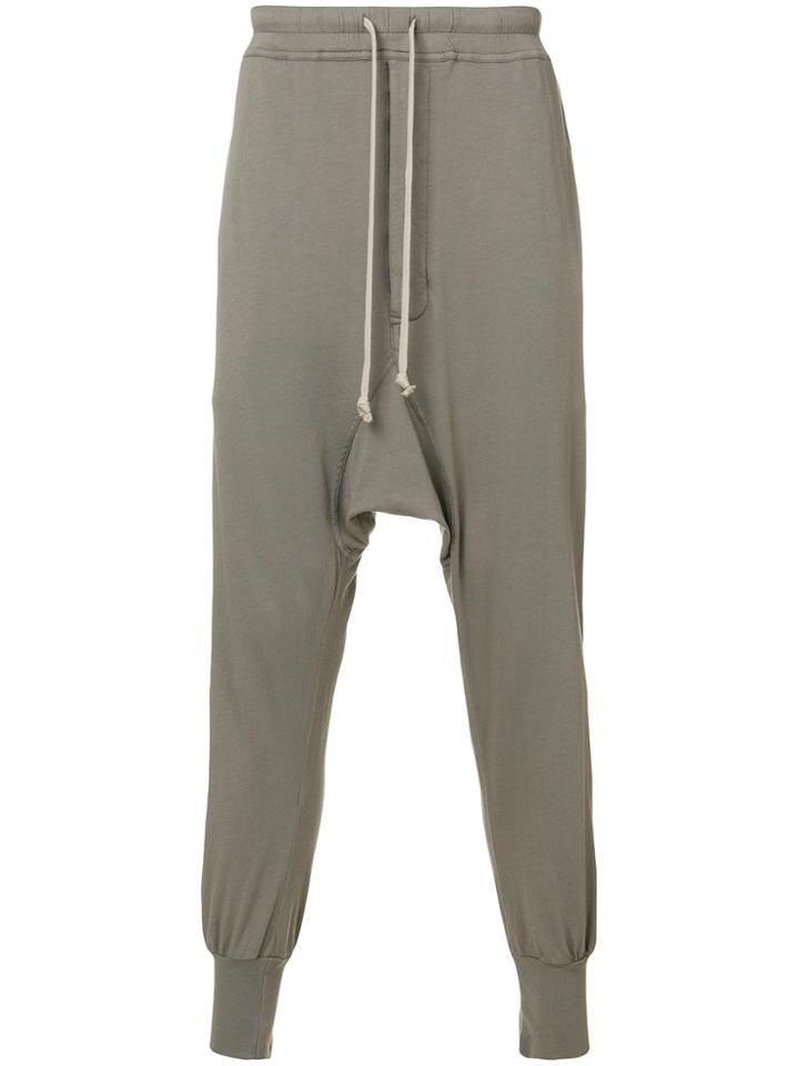 Rick Owens Drkshdw Drop Crotch Pants - Grey