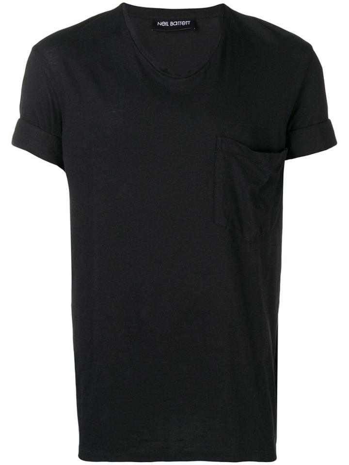Neil Barrett Chest Pocket T-shirt - Black