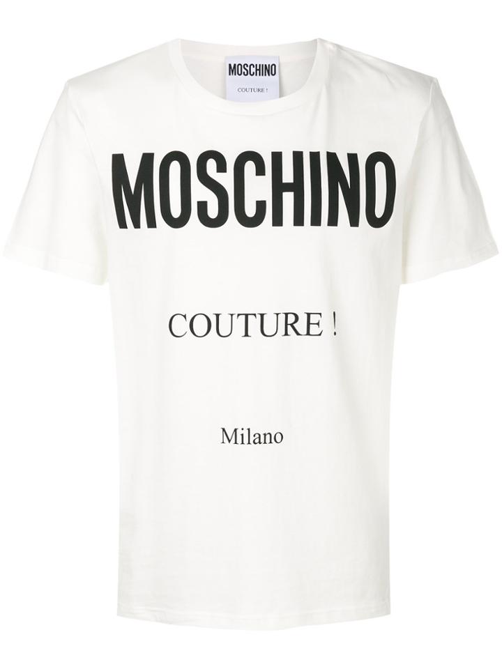 Moschino Couture Milano T-shirt - White