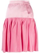 Emanuel Ungaro Pre-owned 1980's Pleated Skirt - Pink