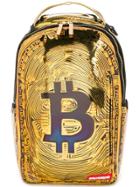 Sprayground Bitcoin Backpack - Gold
