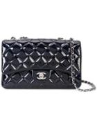 Chanel Vintage Jumbo 3 Flap Bag, Women's, Blue