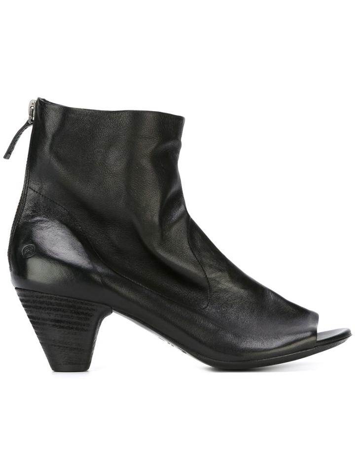 Marsell Distressed Open Toe Boots