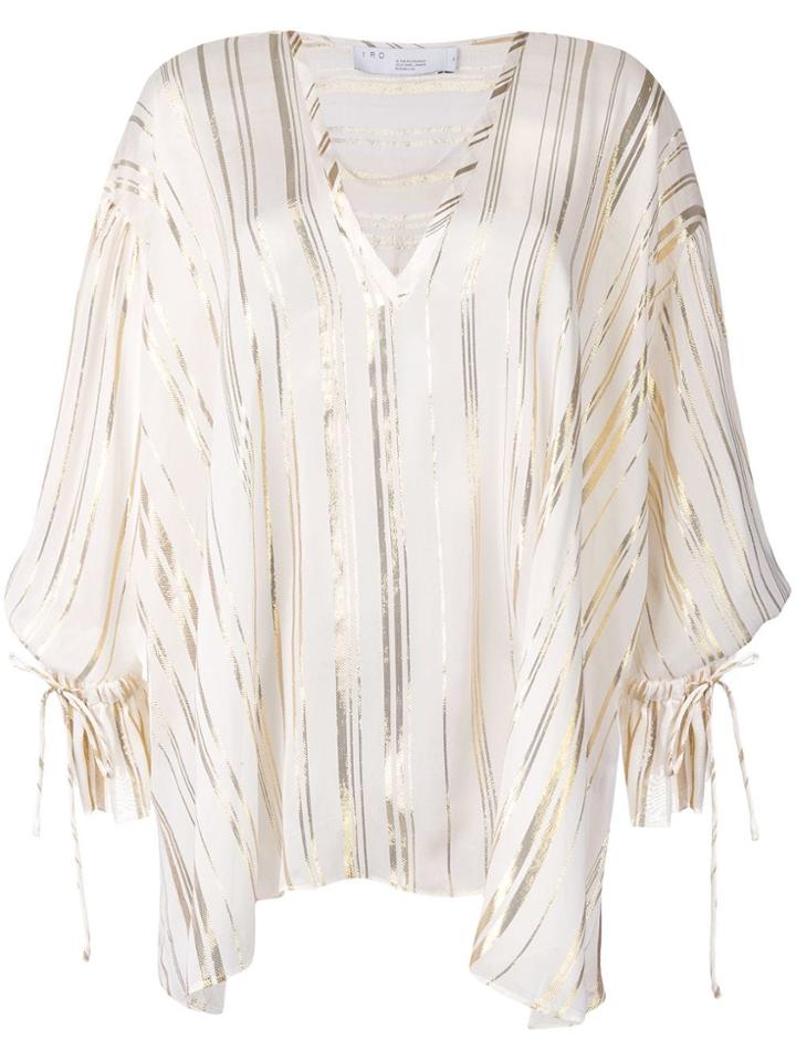 Iro Adore Metallic Top - Neutrals