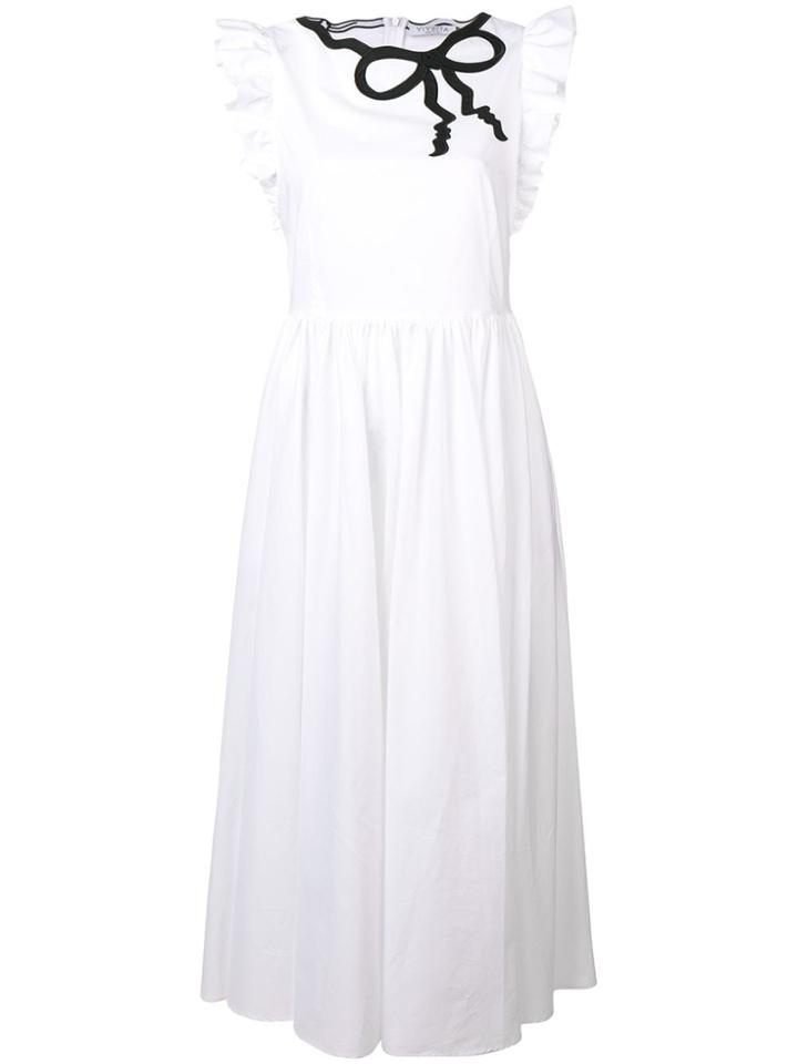 Vivetta Ribbon Neck Sundress - White
