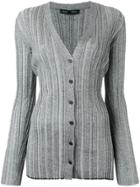 Proenza Schouler Metallic Button-down Cardigan