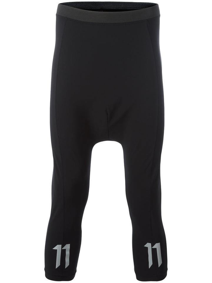 11 By Boris Bidjan Saberi Drop-crotch Leggings, Men's, Size: Xl, Black, Polyamide/spandex/elastane