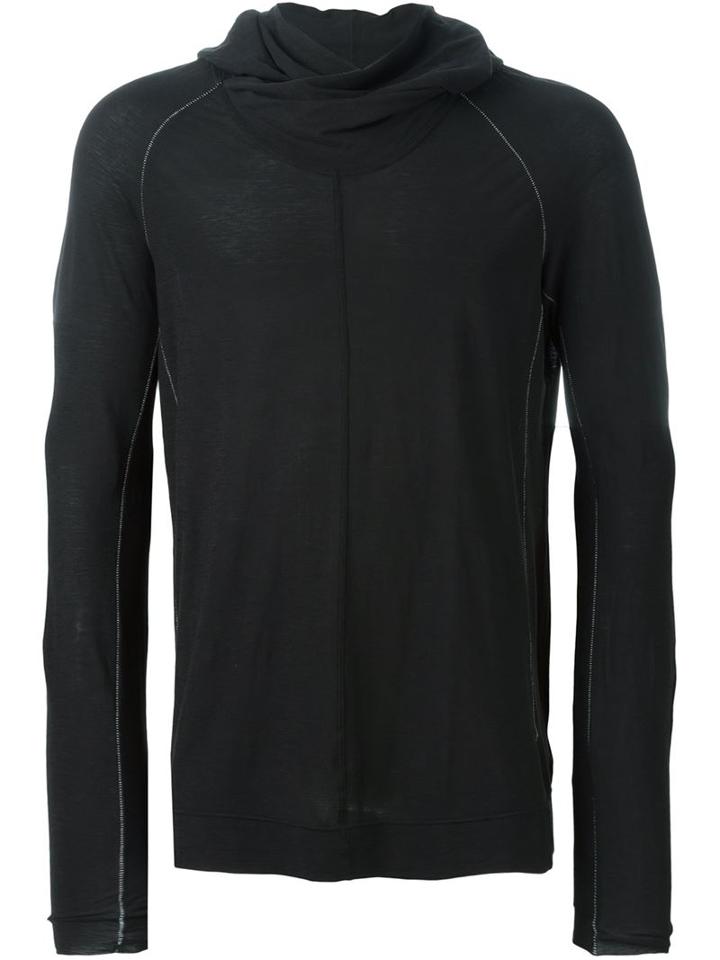 The Viridi-anne Classic Hoodie, Men's, Size: 4, Black, Cotton