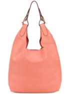 Dkny Hobo Tote Bag - Pink & Purple