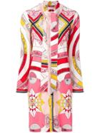 Tory Burch Printed Shirt Dress - Pink