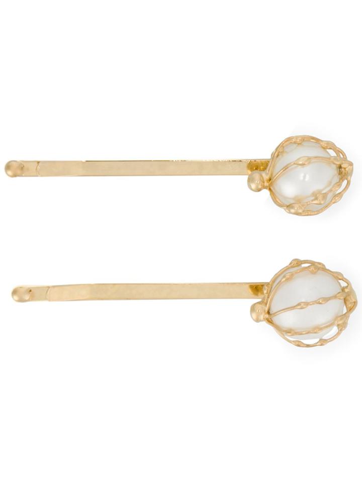 Rosantica Orpermset Hair Clips - Gold