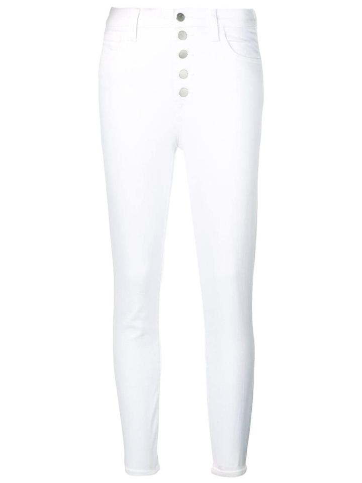 J Brand Classic Skinny Jeans - White