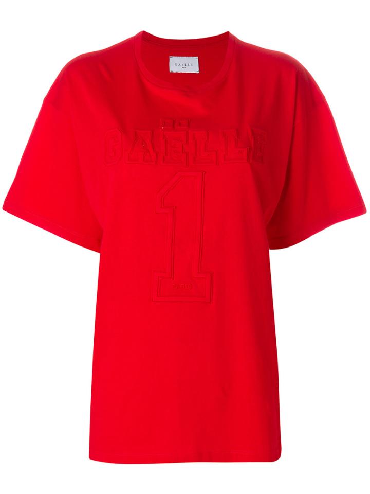 Gaelle Bonheur Logo T-shirt - Red