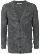 Officine Generale V-neck Cardigan - Blue