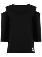 Gloria Coelho Pull Montaria Embroidered Blouse - Black