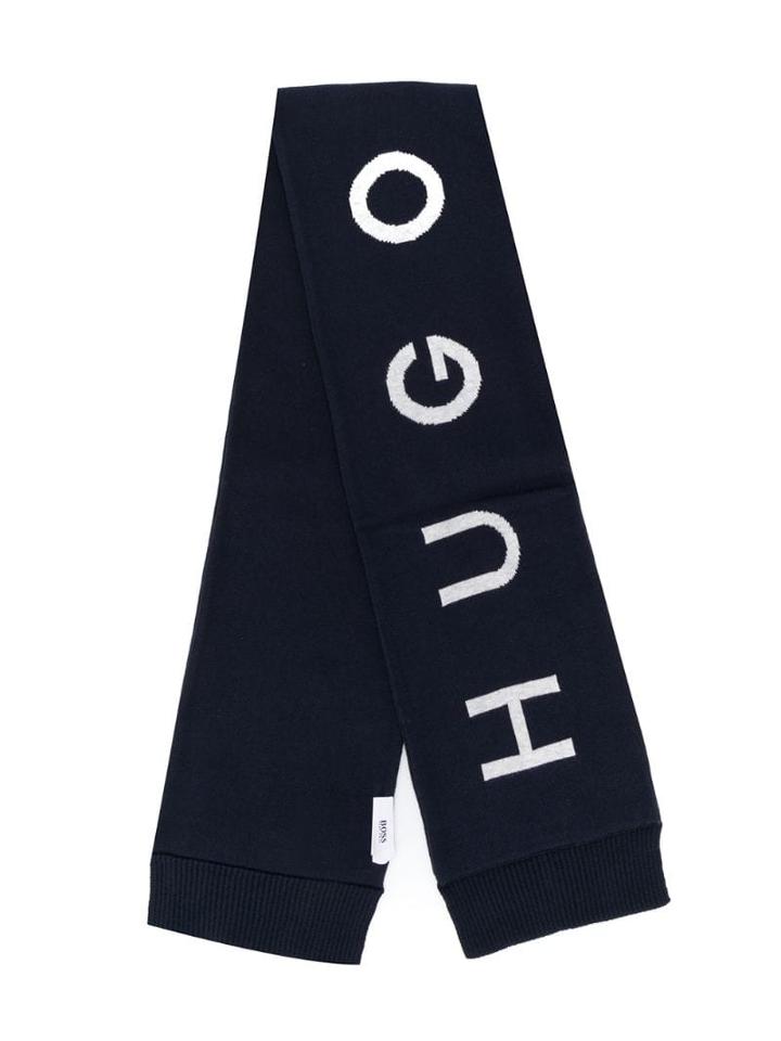 Boss Kids Logo Scarf - Blue