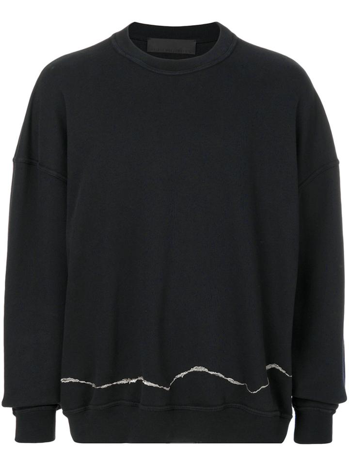 Haider Ackermann Crew Neck Sweatshirt - Black