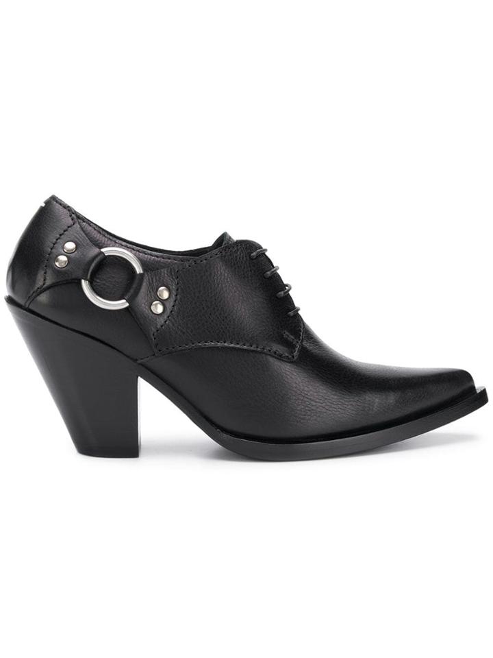 Maison Margiela Lace Up Mm - Black