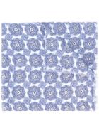 Pal Zileri Floral Print Scarf - White