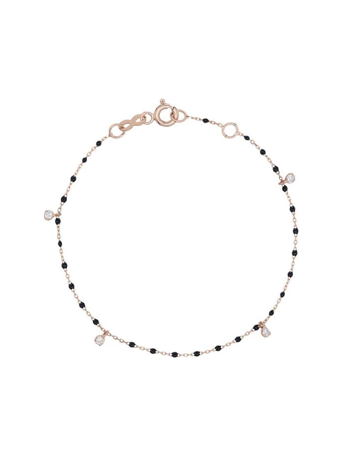 Gigi Clozeau 18kt Gold Diamond Beaded Bracelet