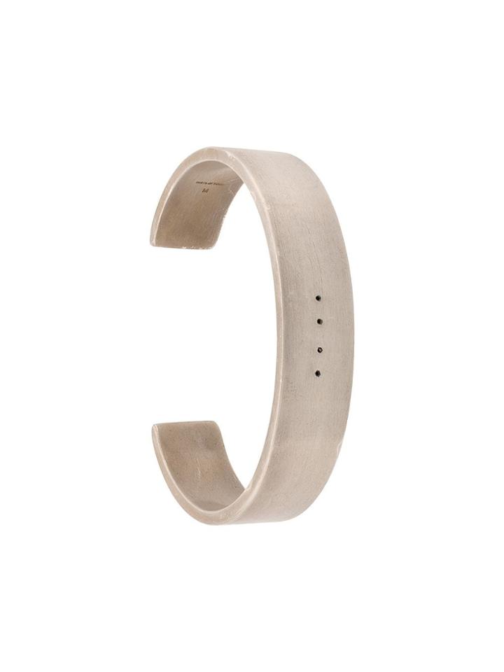 Parts Of Four Open Back Cuff Bracelet - Silver